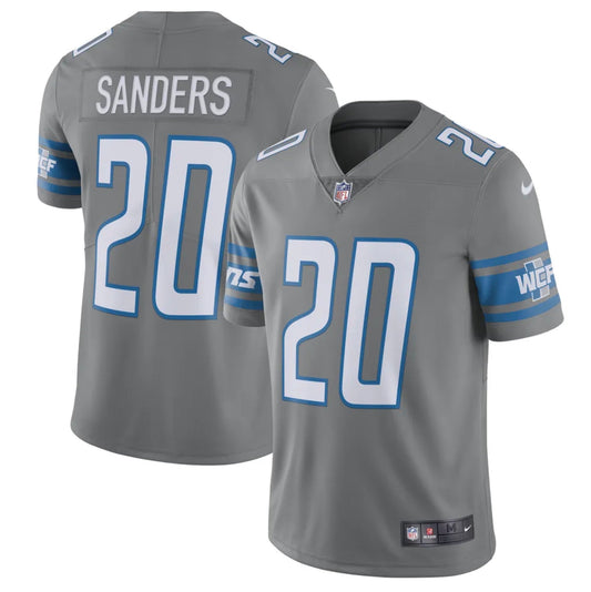 Youth Detroit Lions Barry Sanders Legend Jersey - Grey