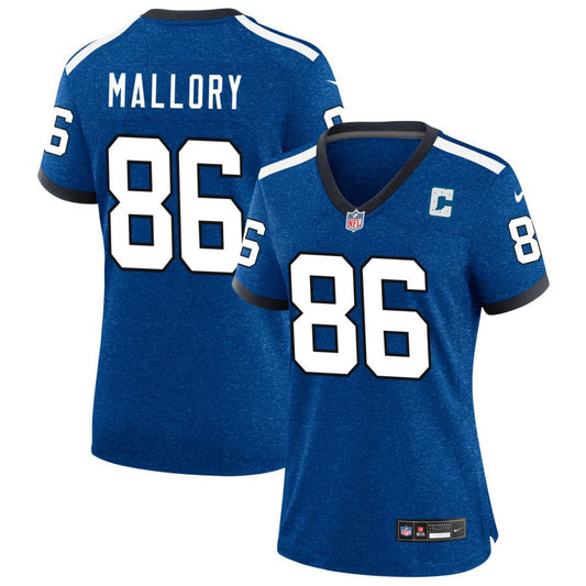 Will Mallory Indianapolis Colts Nike Women's Indiana Nights Alternate Game Jersey - Royal