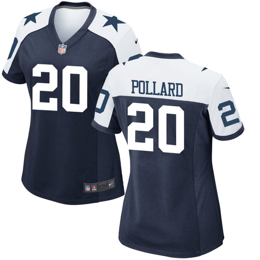 Tony Pollard Dallas Cowboys Nike Women's Alternate Game Jersey - Navy