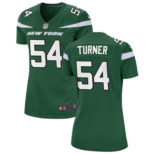 Billy Turner New York Jets Nike Women's Game Jersey - Gotham Green