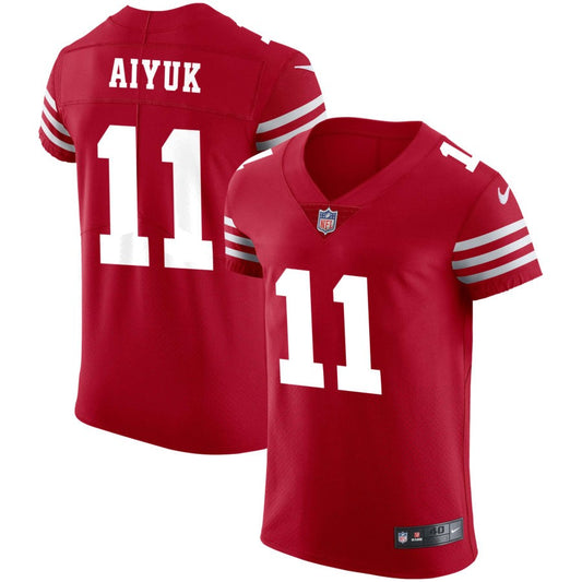 Brandon Aiyuk San Francisco 49ers Nike Vapor Elite Jersey - Scarlet