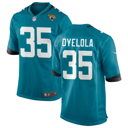 Ayo Oyelola Jacksonville Jaguars Nike Youth Game Jersey - Teal