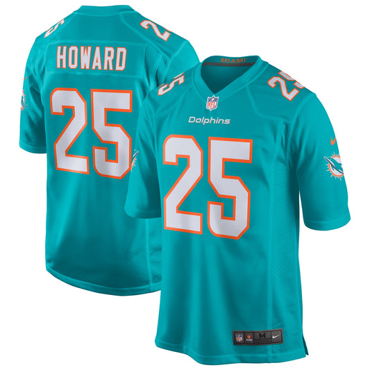 Xavien Howard Miami Dolphins Nike Game Jersey - Aqua