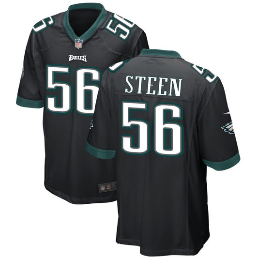 Tyler Steen Philadelphia Eagles Nike Alternate Game Jersey - Black