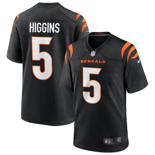 Tee Higgins Cincinnati Bengals Nike Youth Logo Game Jersey - Black