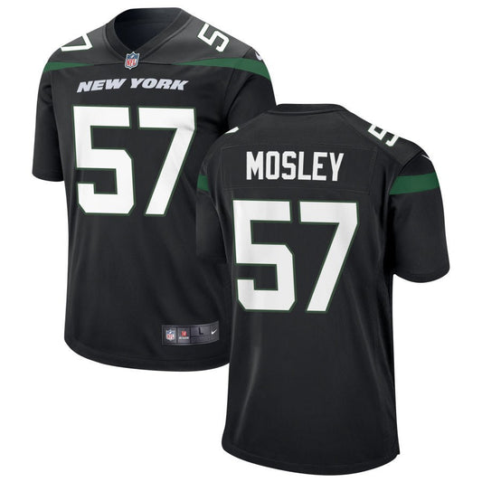 C.J. Mosley New York Jets Nike Alternate Game Jersey - Stealth Black