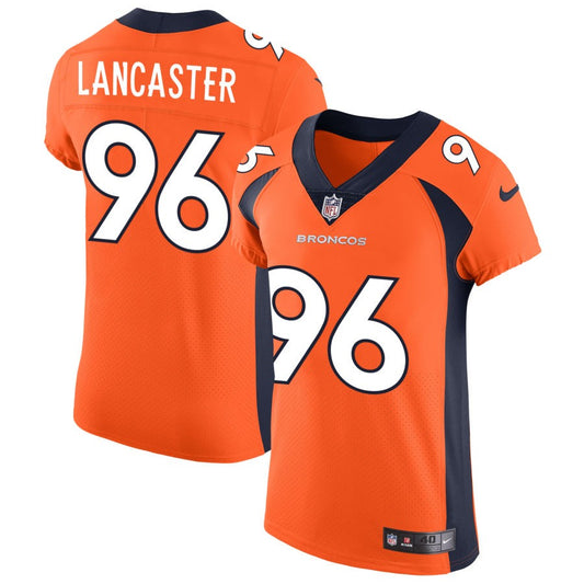 Tyler Lancaster Denver Broncos Nike Vapor Untouchable Elite Jersey - Orange