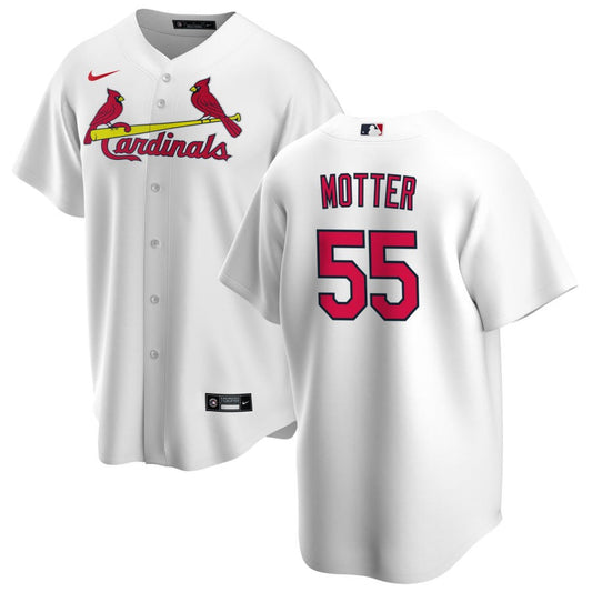 Taylor Motter St. Louis Cardinals Nike Home Replica Jersey - White