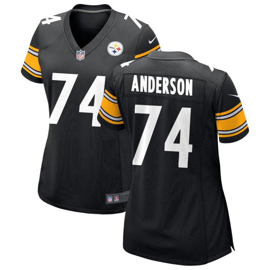 Spencer Anderson Pittsburgh Steelers Nike Women's Game Jersey - Black