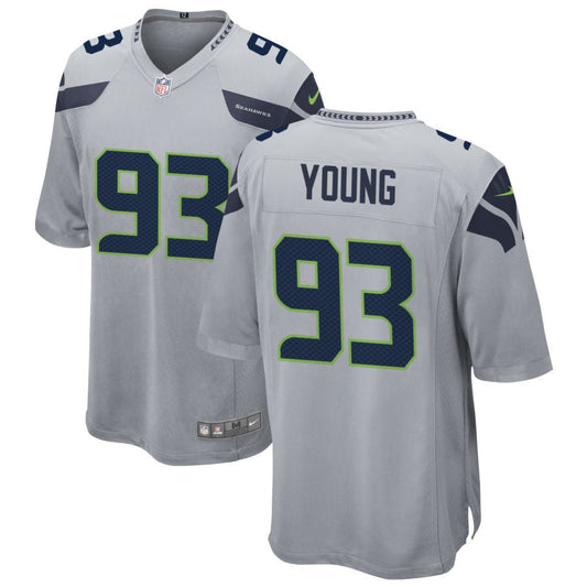 Cameron Young Seattle Seahawks Nike Alternate Game Jersey - Gray