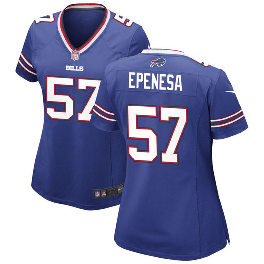 A.J. Epenesa Buffalo Bills Nike Women's Game Jersey - Royal