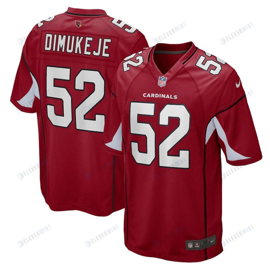 Victor Dimukeje 52 Arizona Cardinals Men Game Jersey - Cardinal