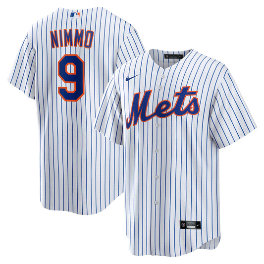 Brandon Nimmo New York Mets Nike Home Official Replica Player Jersey - White