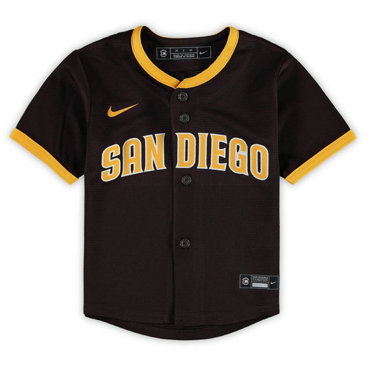 Youth  Nike Padres Replica Team Jersey - Brown