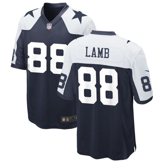 CeeDee Lamb Dallas Cowboys Nike Alternate Game Jersey - Navy