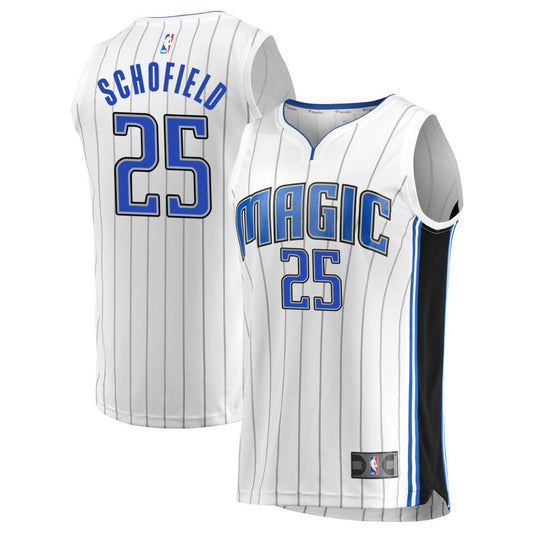 Admiral Schofield Orlando Magic Fanatics Branded Fast Break Replica Jersey - Association Edition - White