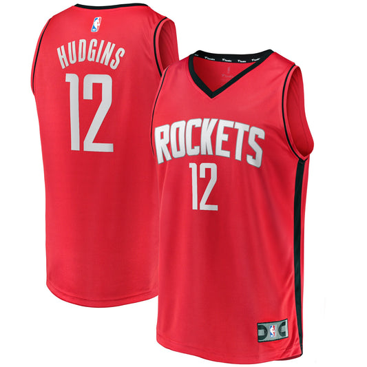 Trevor Hudgins Houston Rockets Fanatics Branded Fast Break Player Jersey - Icon Edition - Red