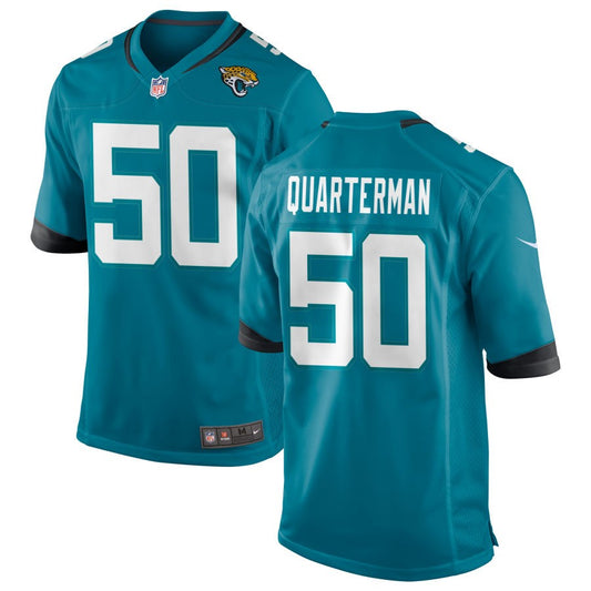 Shaquille Quarterman Jacksonville Jaguars Nike Youth Game Jersey - Teal