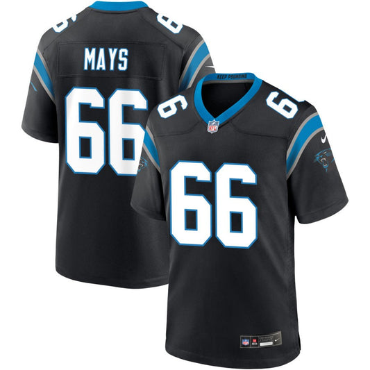 Cade Mays Carolina Panthers Nike Game Jersey - Black