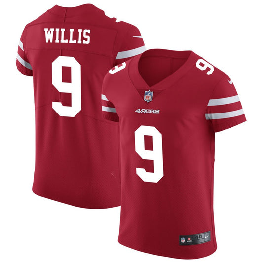 Brayden Willis San Francisco 49ers Nike Vapor Untouchable Elite Jersey - Scarlet