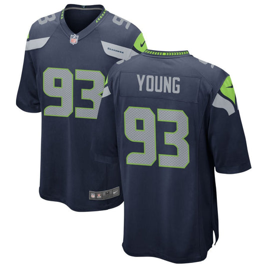 Cameron Young Seattle Seahawks Nike Game Jersey - College Navy