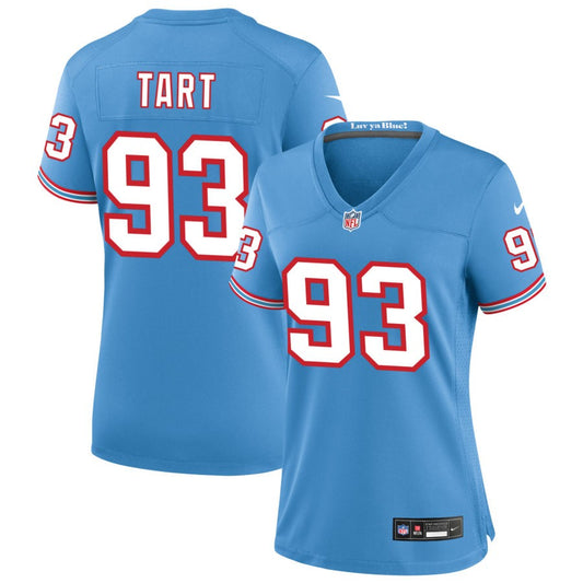 Teair Tart Tennessee Titans Nike Women's Oilers Throwback Game Jersey - Light Blue