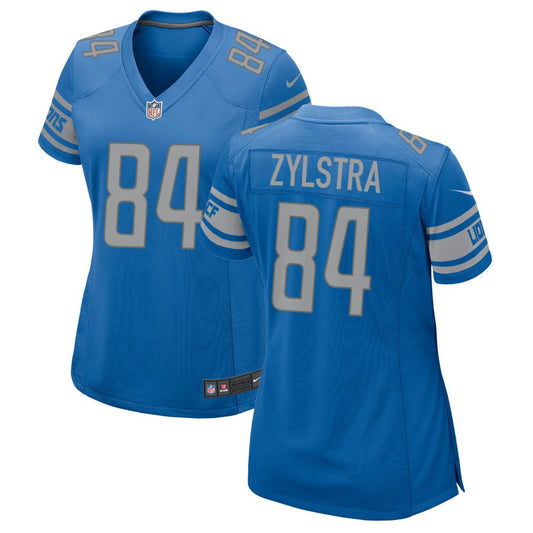 Shane Zylstra Detroit Lions Nike Women's Game Jersey - Blue