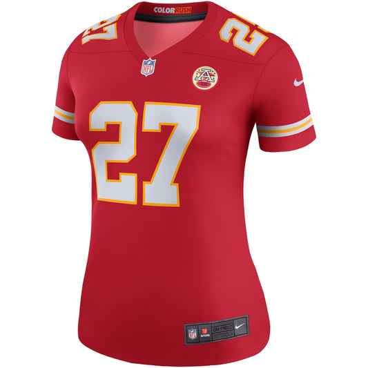 Women's Kareem Hunt Nike Chiefs Color Rush Legend Jersey - Red