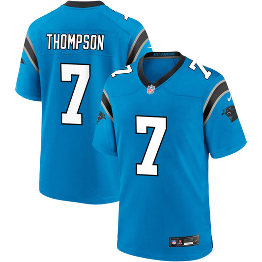 Shaq Thompson  Carolina Panthers Nike Alternate Game Jersey - Blue